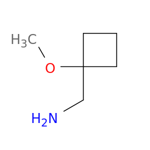 (1-methoxycyclobutyl)methanamine