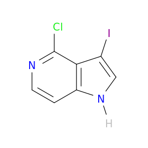 4-氯-3-碘-1H-吡咯并[3,2-c]吡啶
