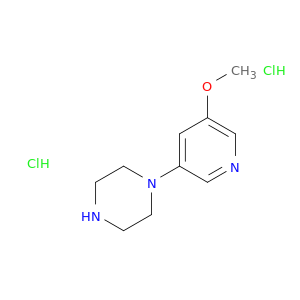1-(5-Methoxypyridin-3-yl)piperazine dihydrochloride