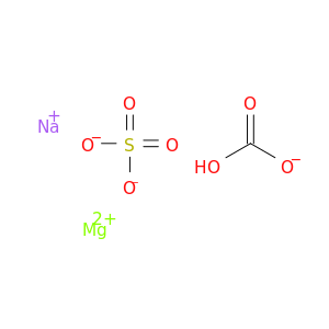magnesium sodium hydrogen carbonate sulfate(1:1:1:1)