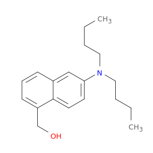 1-Naphthalenemethanol, 6-(dibutylamino)-