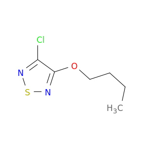1,2,5-Thiadiazole, 3-butoxy-4-chloro-