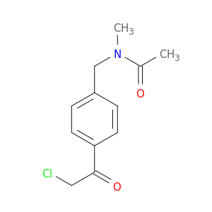 N-{[4-(2-Chloroacetyl)phenyl]methyl}-N-methylacetamide
