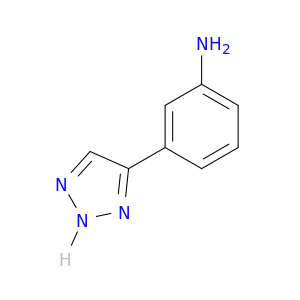 3-(2H-1,2,3-triazol-4-yl)aniline