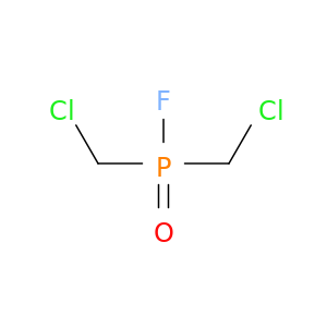 Phosphinic fluoride, bis(chloromethyl)-