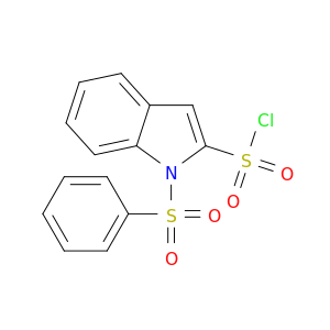 1H-Indole-2-sulfonyl chloride, 1-(phenylsulfonyl)-