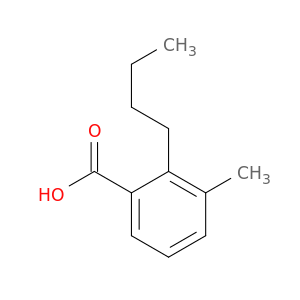 Benzoic acid, 2-butyl-3-methyl-