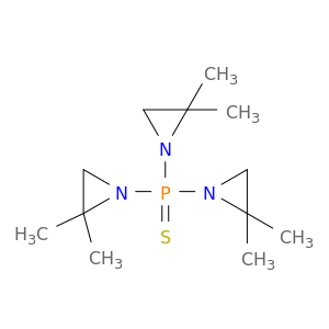 Aziridine,1,1',1''-phosphinothioylidynetris[2,2-dimethyl- (9CI)