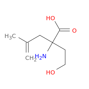 4-Pentenoic acid, 2-amino-2-(2-hydroxyethyl)-4-methyl-
