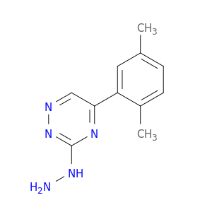 5-(2,5-DIMETHYLPHENYL)-3-HYDRAZINO-1,2,4-TRIAZINE