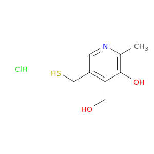 3-HYDROXY-5-(MERCAPTOMETHYL)-2-METHYL-4-PYRIDINEMETHANOL, HYDROCHLORIDE