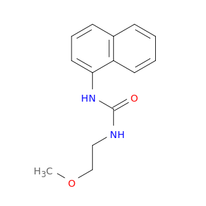 Urea,N-(2-methoxyethyl)-N'-1-naphthalenyl-