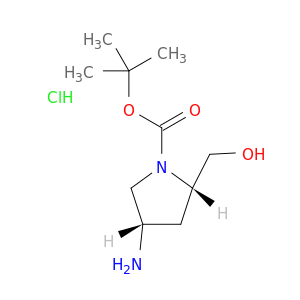 顺式-4-氨基-2-(羟甲基)吡咯烷-1-羧酸叔丁酯盐酸盐