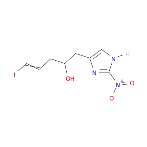 1H-Imidazole-1-ethanol,a-(3-iodo-2-propenyl)-2-nitro-,[S-(E)]- (9CI)
