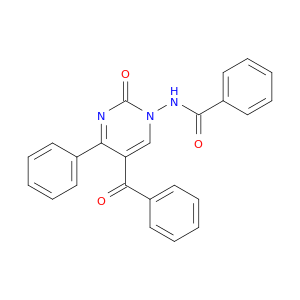 Benzamide, N-(5-benzoyl-2-oxo-4-phenyl-1(2H)-pyrimidinyl)-