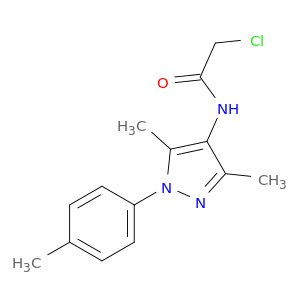 2-Chloro-N-[3,5-Dimethyl-1-(4-Methylphenyl)-1h-Pyrazol-4-Yl]Acetamide