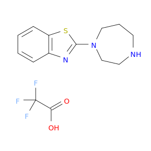 2-(1,4-Diazepan-1-yl)benzo[d]thiazole 2,2,2-trifluoroacetate