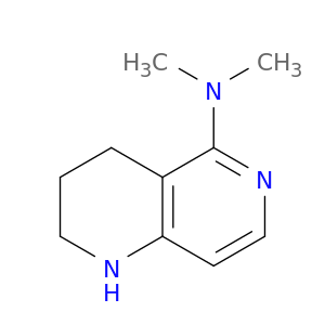 n,n-dimethyl-1,2,3,4-tetrahydro-1,6-naphthyridin-5-amine