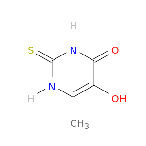 4(1H)-Pyrimidinone, 2,3-dihydro-5-hydroxy-6-methyl-2-thioxo-
