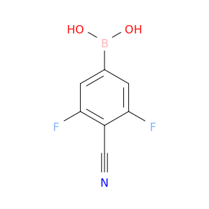 (4-氰基-3,5-二氟苯基)硼酸
