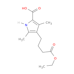 4-(3-乙氧基-3-氧代丙基)-3,5-二甲基-1H-吡咯-2-羧酸