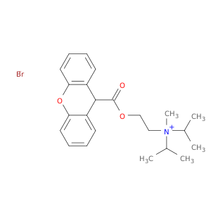 N-甲基-N-(1-甲基乙基)-N-[2-[(9H-氧杂蒽-9-基羰基)氧基]乙基]-2-丙铵溴化物