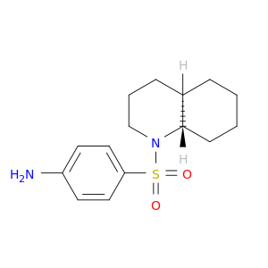 4-[(4ar,8as)-octahydroquinolin-1(2h)-ylsulfonyl]aniline