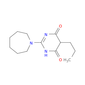 4,6(1H,5H)-Pyrimidinedione, 2-(hexahydro-1H-azepin-1-yl)-5-propyl-