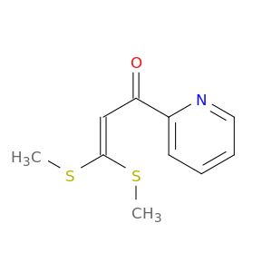 2-Propen-1-one, 3,3-bis(methylthio)-1-(2-pyridinyl)-