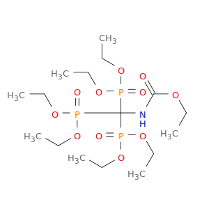 Carbamic acid, [tris(diethoxyphosphinyl)methyl]-, ethyl ester