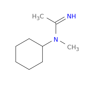 N-CYCLOHEXYL-N-METHYL-ETHANIMIDAMIDE