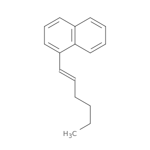 Naphthalene, 1-(1E)-1-hexenyl-