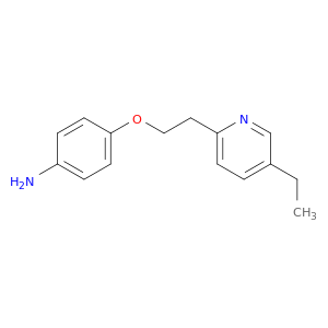 4-[2-(5-乙基-2-吡啶基)乙氧基]苯甲胺