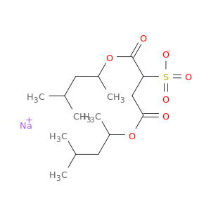 sodium 1,4-bis(1,3-dimethylbutoxy)-1,4-dioxobutane-2-sulfonate