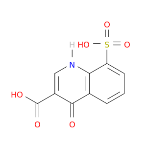 3-Quinolinecarboxylicacid, 1,4-dihydro-4-oxo-8-sulfo-