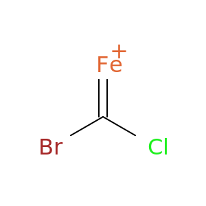 Iron(1+), (bromochloromethylene)-