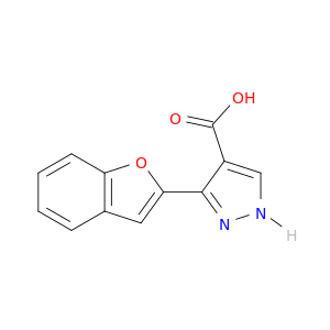 3-(1-Benzofuran-2-yl)-1H-pyrazole-4-carboxylic Acid