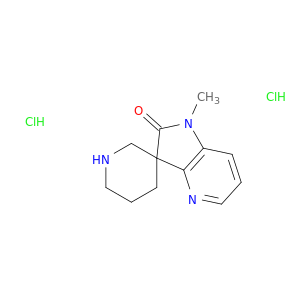 1'-甲基螺[哌啶-3,3'-吡咯并[3,2-b]吡啶]-2'(1'H)--酮二盐酸盐