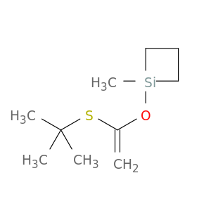 Silacyclobutane, 1-[[1-[(1,1-dimethylethyl)thio]ethenyl]oxy]-1-methyl-
