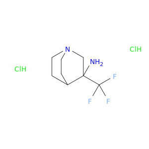 3-(Trifluoromethyl)-1-azabicyclo[2.2.2]octan-3-amine Dihydrochloride