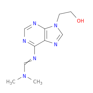 Methanimidamide, N'-[9-(2-hydroxyethyl)-9H-purin-6-yl]-N,N-dimethyl-