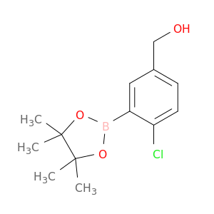 2-Chloro-5-hydroxymethylphenylboronic acid, pinacol ester