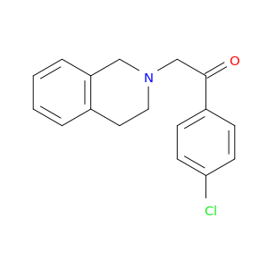 1-(4-chlorophenyl)-2-(3,4-dihydroisoquinolin-2(1h)-yl)ethanone