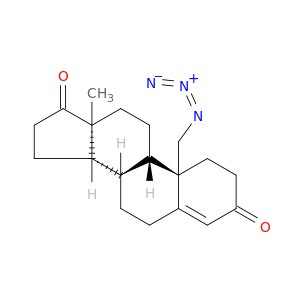 Androst-4-ene-3,17-dione,19-azido- (9CI)