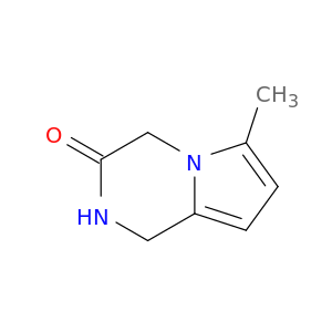(9CI)-1,2-二氢-6-甲基吡咯并[1,2-A]吡嗪-3(4H)-酮