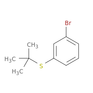 (3-Bromophenyl)(tert-butyl)sulfane