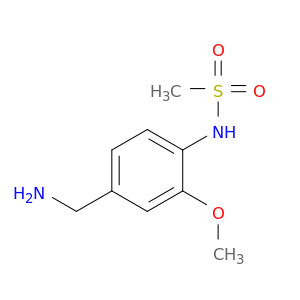 Methanesulfonamide, N-[4-(aminomethyl)-2-methoxyphenyl]-