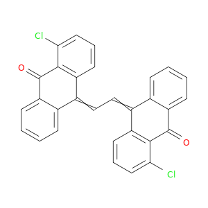 9(10h)-蒽环酮,10,10'-(1,2-乙基亚胺)双[1-氯-