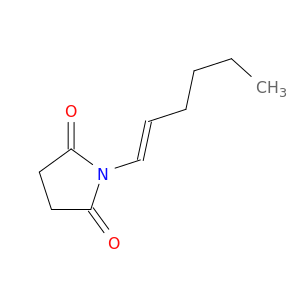 2,5-Pyrrolidinedione, 1-(1E)-1-hexenyl-