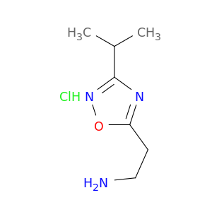 2-(3-Propan-2-yl-1,2,4-oxadiazol-5-yl)ethanamine Hydrochloride